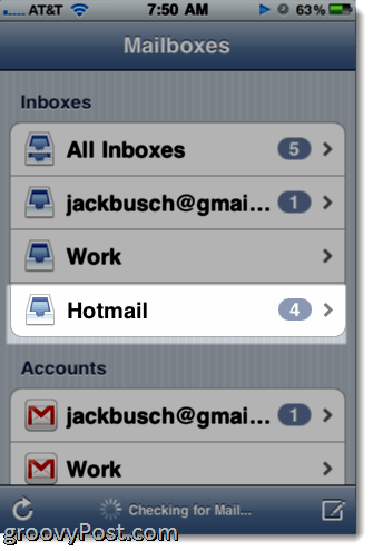 İPhone'a Hotmail Exchange ActiveSync Ekleme