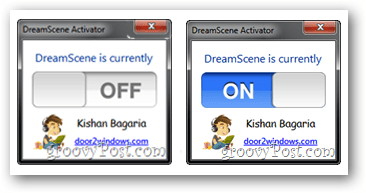 DreamScene Aktivatörünü etkinleştir