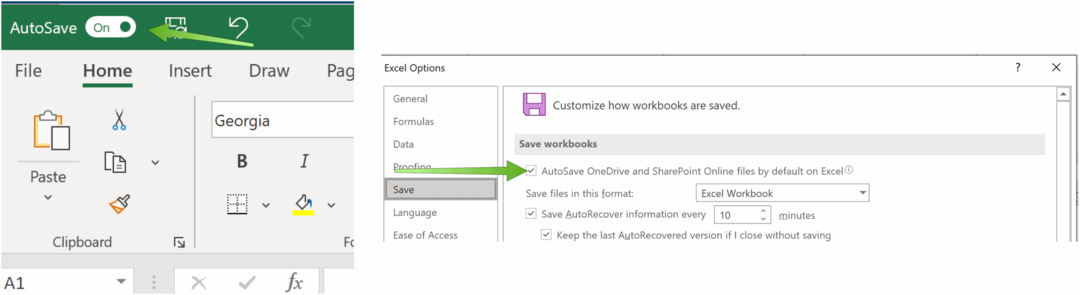 Excel Dosyalarını OneDrive'a Kaydetme Microsoft Excel Otomatik Kaydetme