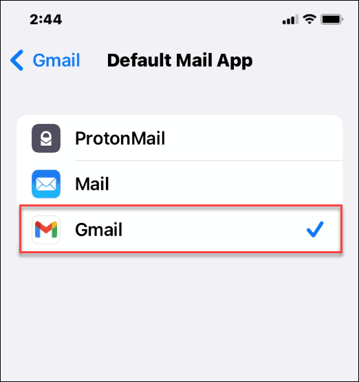 varsayılan e-posta uygulamaları iPhone