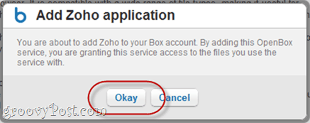 Zoho ve Box.net senkronizasyonu