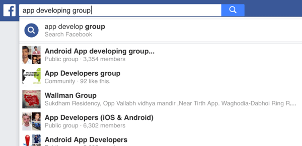 Facebook'un hemen hemen her niş için grupları vardır.
