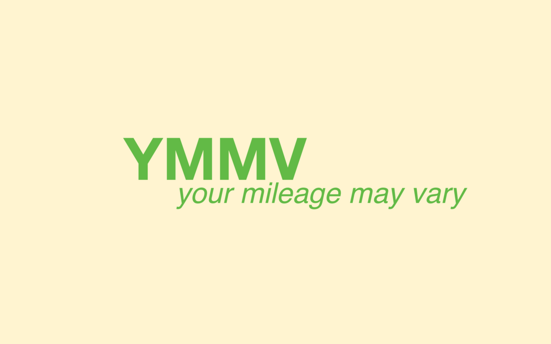 "YMMV" Ne Anlama Geliyor ve Nasıl Kullanırım?