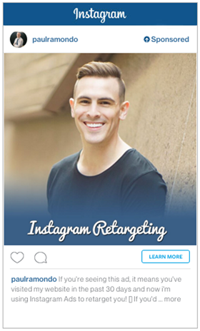 instagram reklam önizlemesi