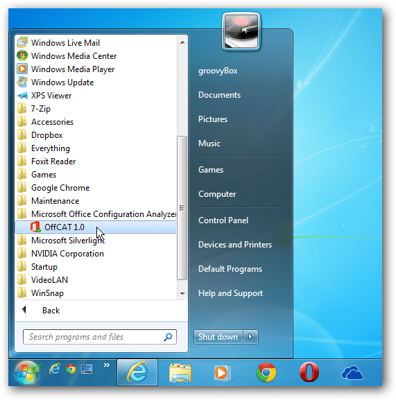 OffCat Windows 7