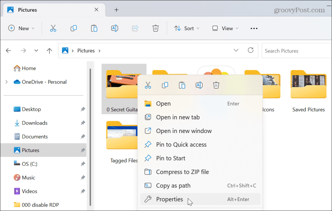 Windows 11'de Dosyaları ve Klasörleri Gizle