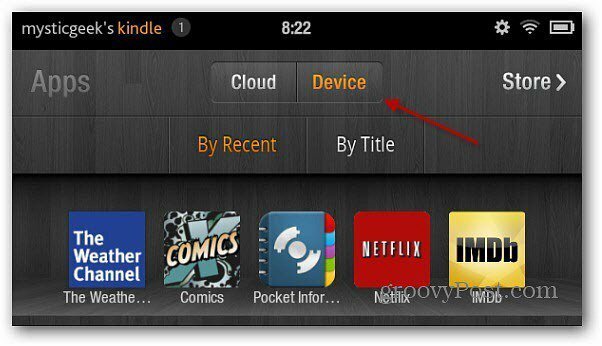 Kindle Fire Apps Cihazı