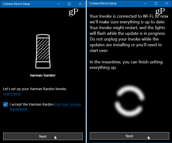 Cortana Device Setup Uygulaması Windows 10