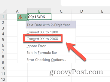 Excel'i 2000'e dönüştür