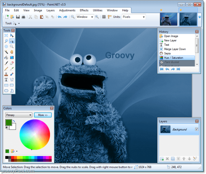 Ecookie canavarı bazı Paint ile daha da maviye dönüyor. NET'in 3.5 güncellemesindeki yeni özellikleri
