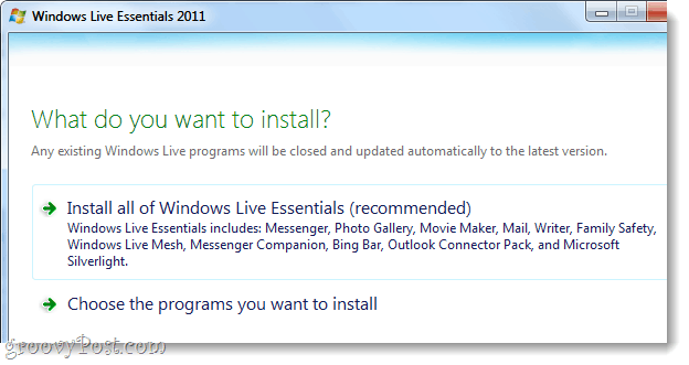Windows Live Essentials 2011 için Çevrimdışı Yükleyici Nasıl İndirilir