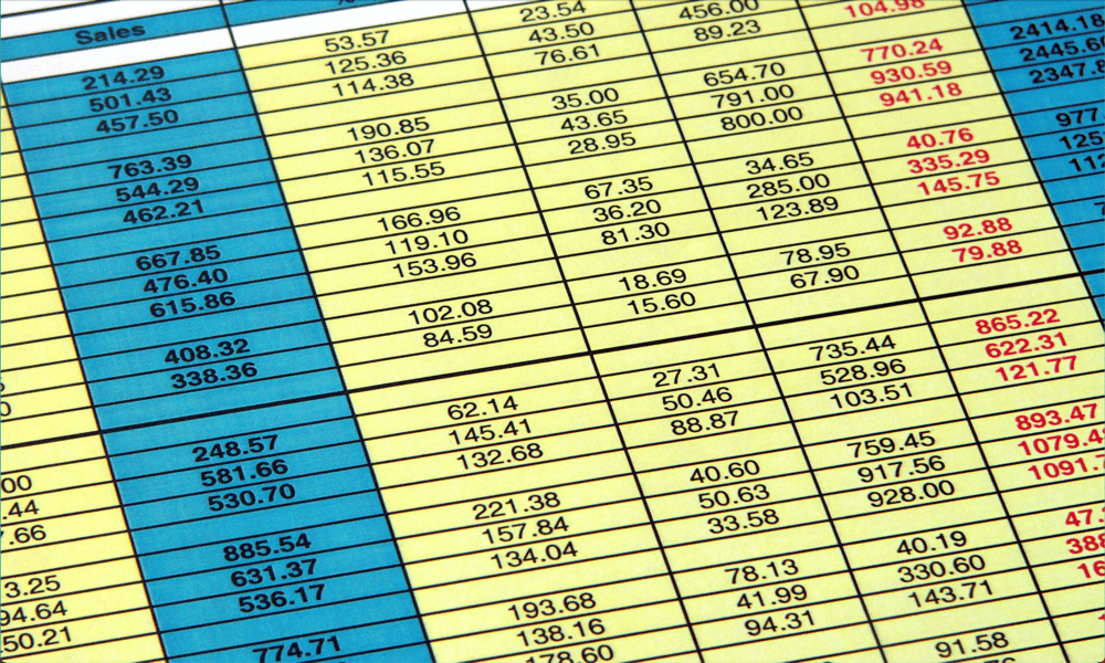 Excel'de Sütunları Değiştirme