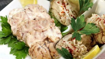 Beyin salatası nasıl yapılır? Söğüş beyin salatası tarifi! MasterChef beyin salatası