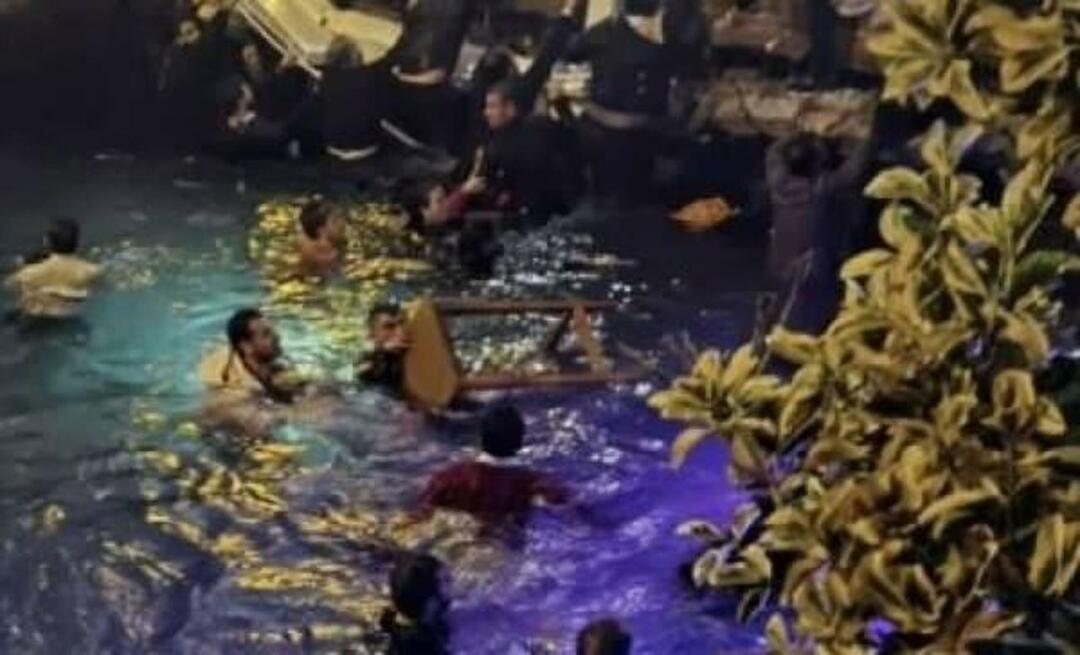 Bebek’teki iskelenin çöküş anı Titanik filmini aratmadı! 25 kişi suya düşmüş 4 kişi...