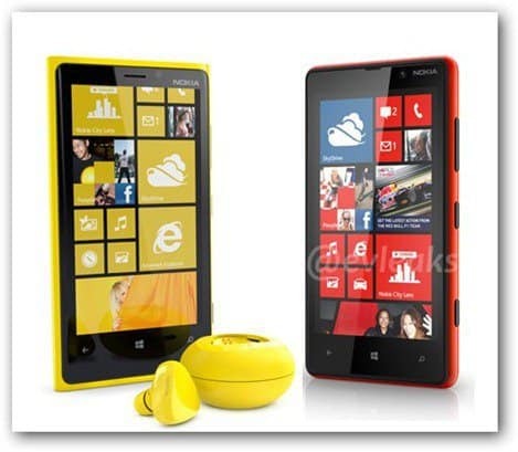 evleaks Lumia 820 Lumia 920 ön