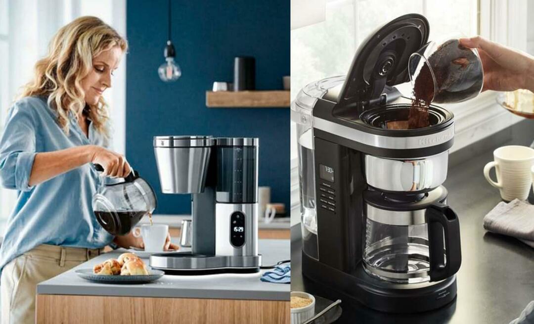 Filtre kahve makinesi nasıl kullanılır? Kahve makinesi kullanırken nelere dikkat edilmeli?