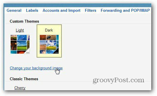 custome temalar açık karanlık gmail