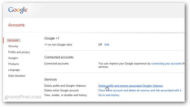 Google Hesabınızı Değil Google+ Profilinizi Silin