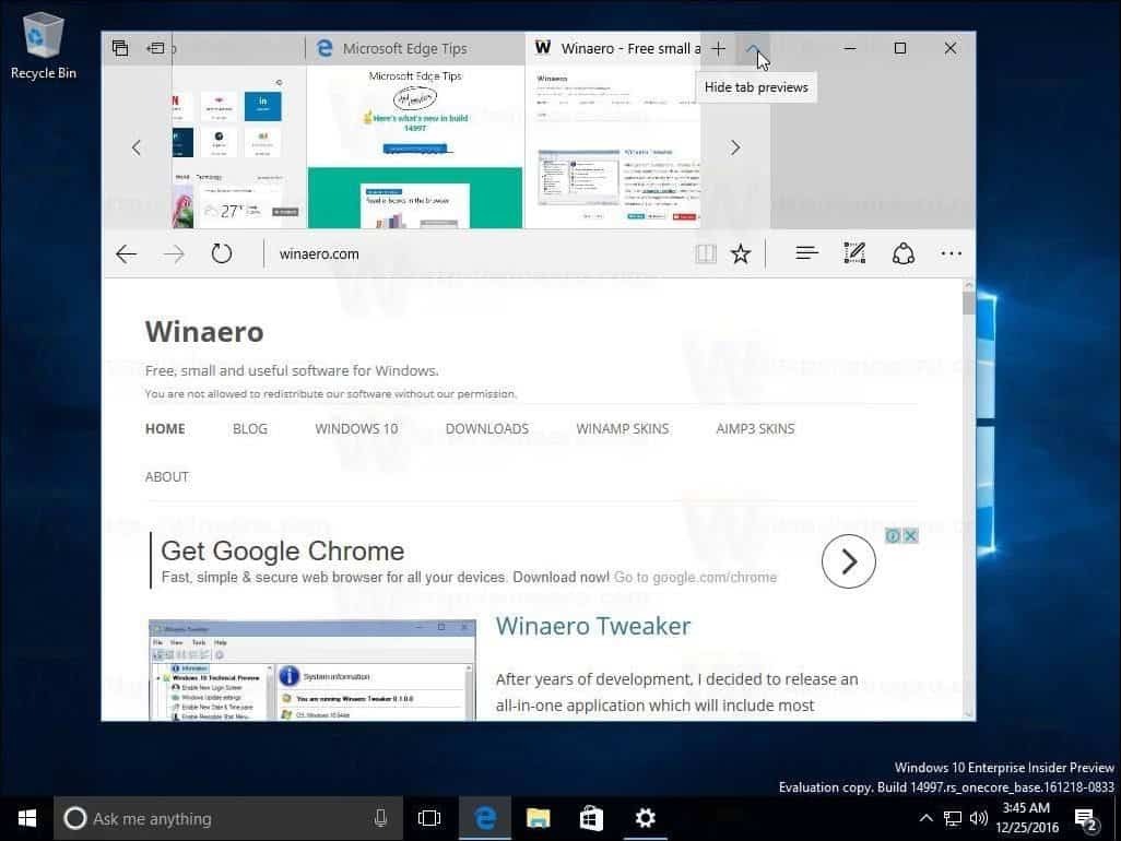 Windows 10 Creators Update 14997 Güncelleştirmesi Mavi Işık Desteği ve Daha Fazlasını Sunar