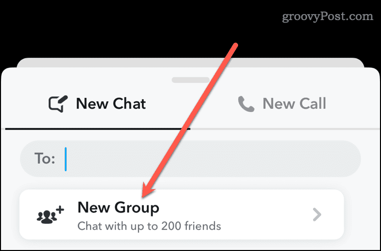 Snapchat'te Yeni Grup Seçeneği