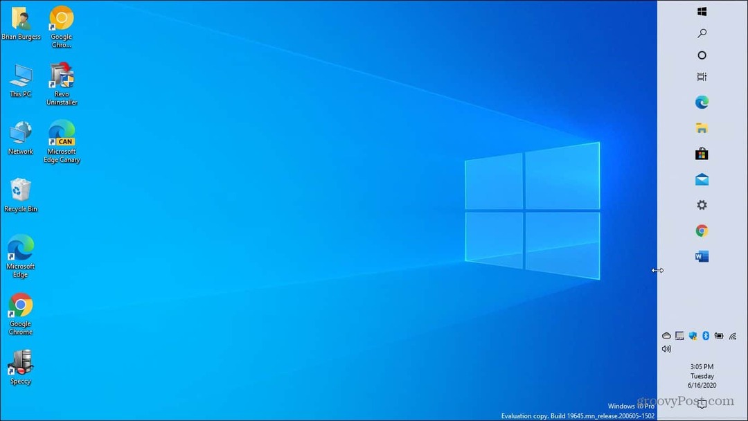 Windows 10'da Görev Çubuğu Nasıl Taşınır