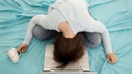 Kronik yorgunluk ve bahar yorgunluğu arasındaki fark! Kronik yorgunluk sendromu belirtileri 