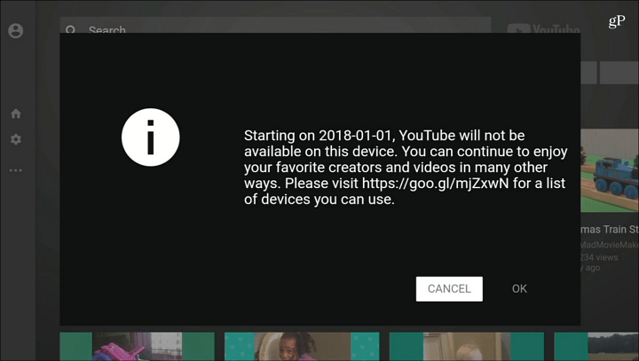 YouTube Artık Kullanılamıyor Yangın TV