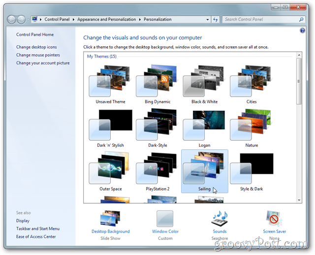Bu Ücretsiz Windows 7 Temalarıyla Sahneyi Değiştirin