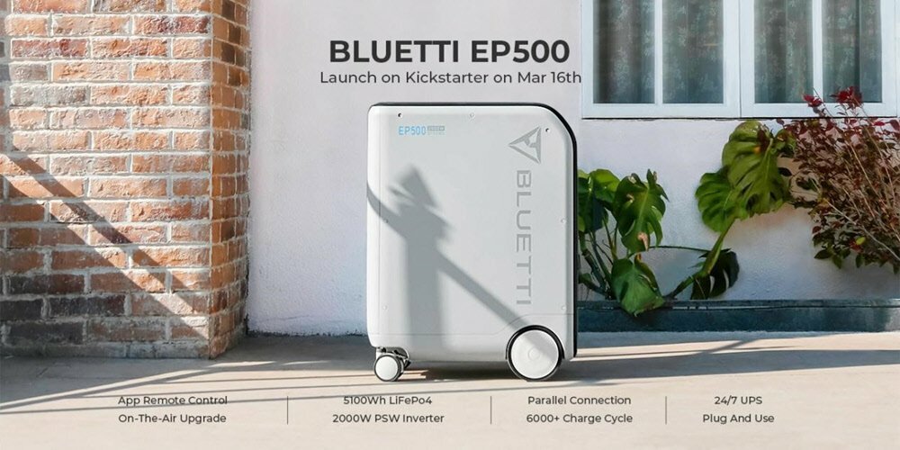 BLUETTI EP500 Ev Elektrik Santrali İlk Hediye Verme Etkinliği