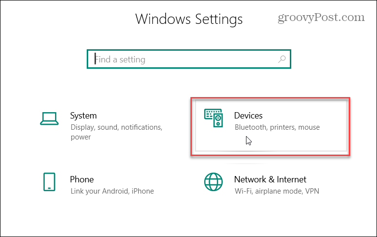 Windows 10 Ayar Cihazları