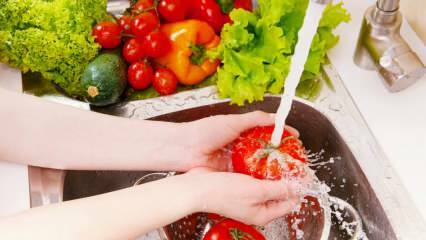 Meyve ve sebzeler nasıl yıkanmalı? Bilim kurulu uyardı: Bu hatalar zehirlenmeye neden olur!