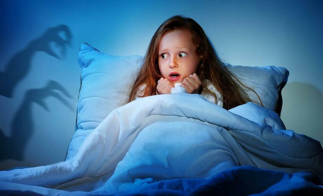 Gece korkusu yaşayan çocuklara nasıl yaklaşılmalı? Gece korkusunun sebepleri nelerdir?