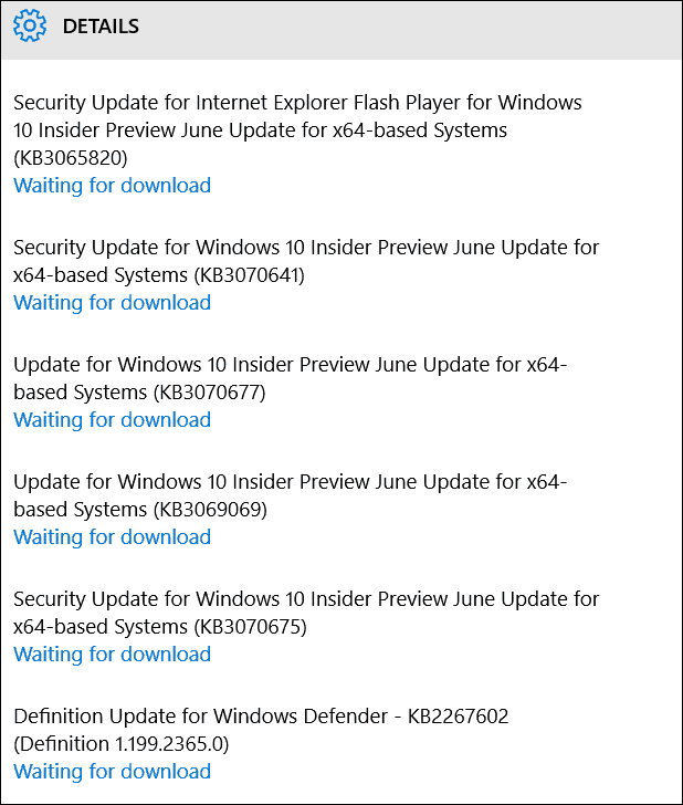 Windows 10 Build 10130 Güvenlik ve Hata Düzeltmeleri Bugün Kullanılabilir