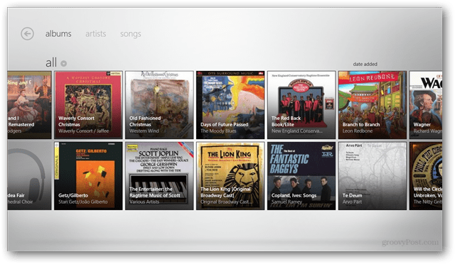 Windows 8: Zune Pass, Music Metro Uygulamasında Canlı Yayında