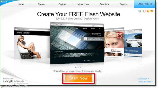 wix.com incelemesi - ücretsiz flash web siteleri