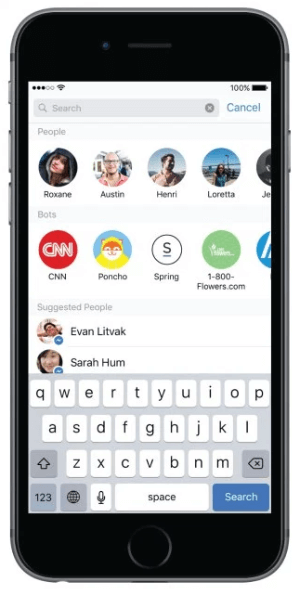 facebook messenger platformu beta