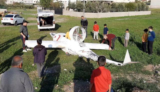 Osmaniye'de garip bir olay! Fenomen Sefa Kındır'ın yaptığı uçak...