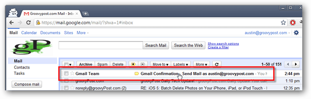 gmail gelen kutusu - doğrulama e-postası