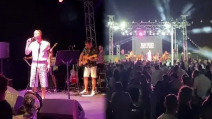 Genç şarkıcı Tan Taşçı konserinde sosyal mesafe kuralları çiğnendi!
