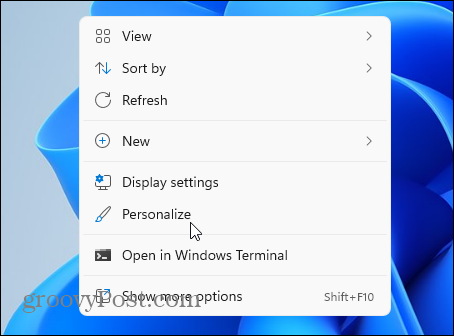 Windows 11'i kişiselleştirin
