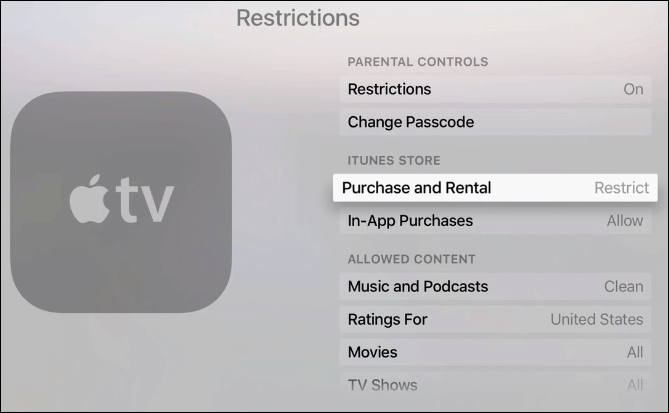 3 kısıtlama yeni apple tv