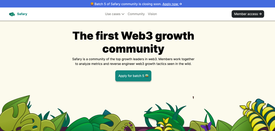 safaryclub-web3-iş-topluluğu