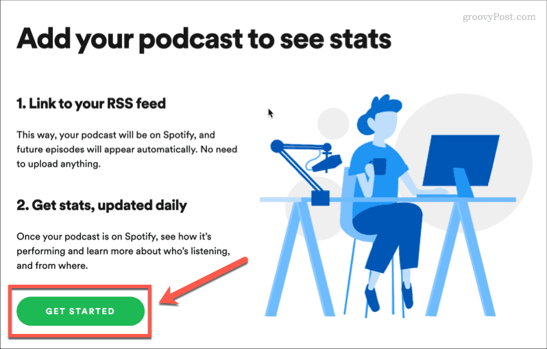 spotify'da podcast yapmaya başlayın
