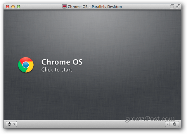 Chrome OS'yi başlatın