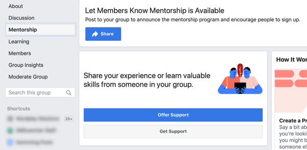 Facebook grup topluluğunuzu, Facebook grup mentorluk seçeneğini ve kontrol paneli örneğinizi nasıl geliştirebilirsiniz? 