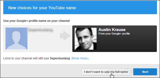 Haydi, YouTube'da gerçek adınızı kullanın! İstemiyor musun? Ah, hadi ama!
