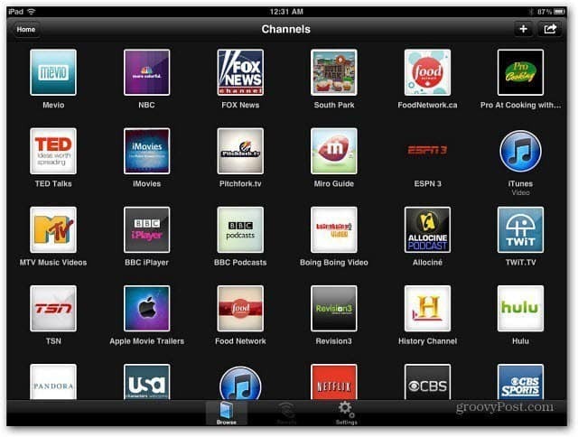 iPad Plex Kanalları
