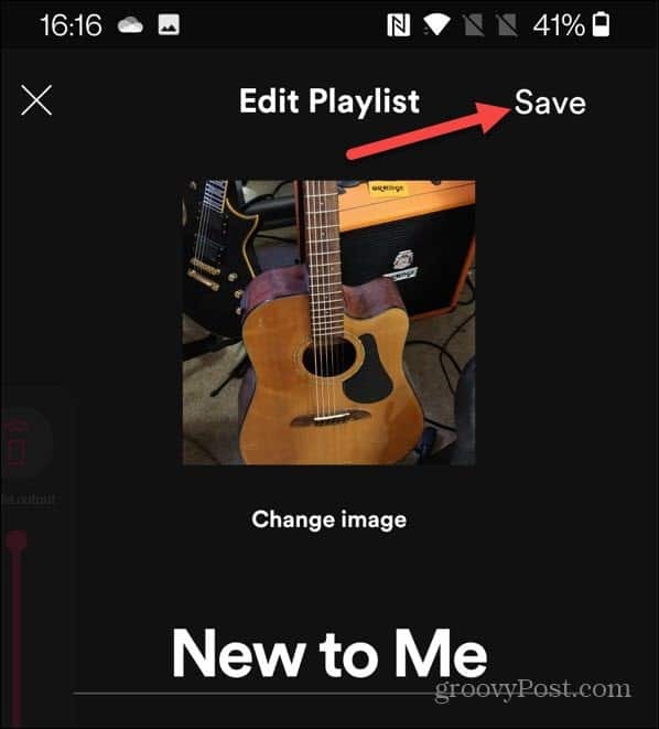 Fotoğrafı Kaydet Spotify