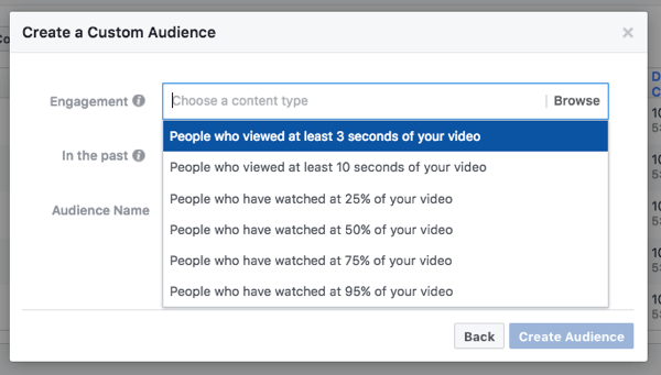 İnsanları videonuzun ne kadarını izlediklerine göre hedefleyin.