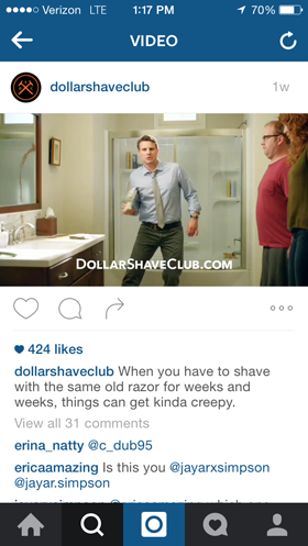 dolar tıraş kulübü instagram videosu